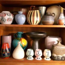 various midcentury ceramics