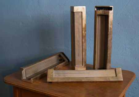 60s brass coffee-table legs