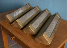 60s brass coffee-table legs