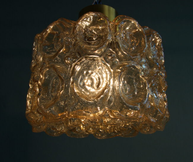 limburg amber flower ceiling-lamp