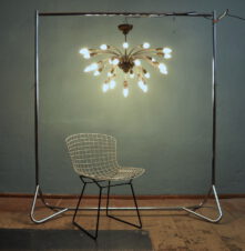 large sputnik chandelier, 1950s