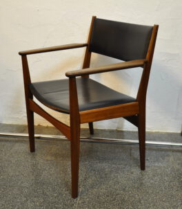 rare h.olsen teak armchair