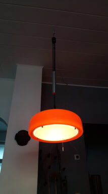 orange staff counter-weight lamp