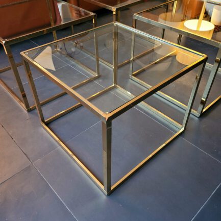 nesting coffeetable maison jansen (attr.)