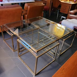 nesting coffeetable maison jansen (attr.)