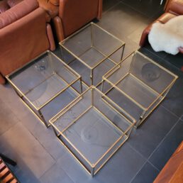 nesting coffeetable maison jansen (attr.)