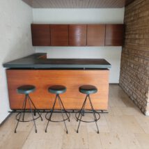 60s teak house-bar