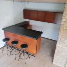 60s teak house-bar