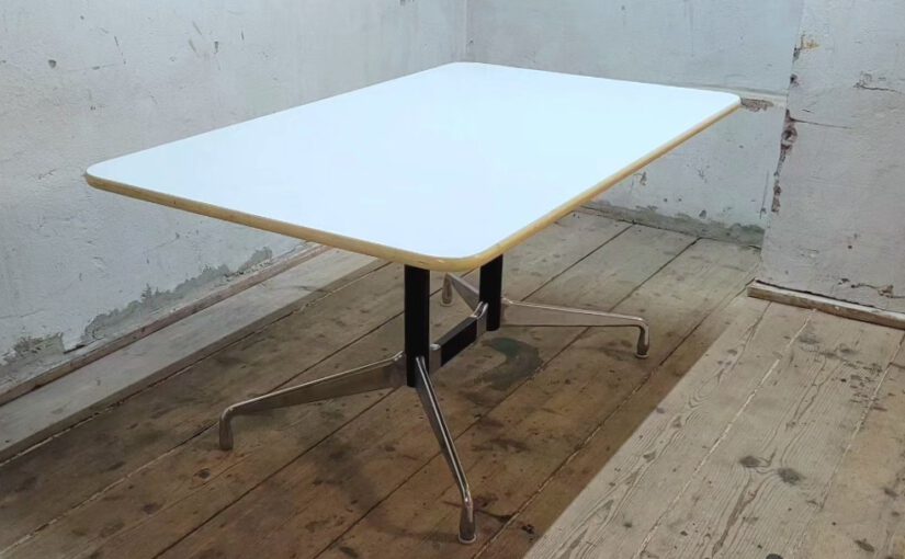 vintage midcentury nürnberg / eames dining table 2964