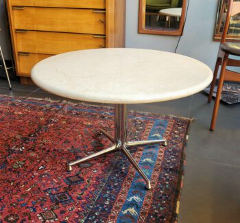 eames la fonda sidetable travertin