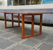 rare kaj winding ’safari‘ teak table