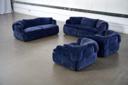 saporiti ‚confidential‘ sofa lounge alberto rosselli