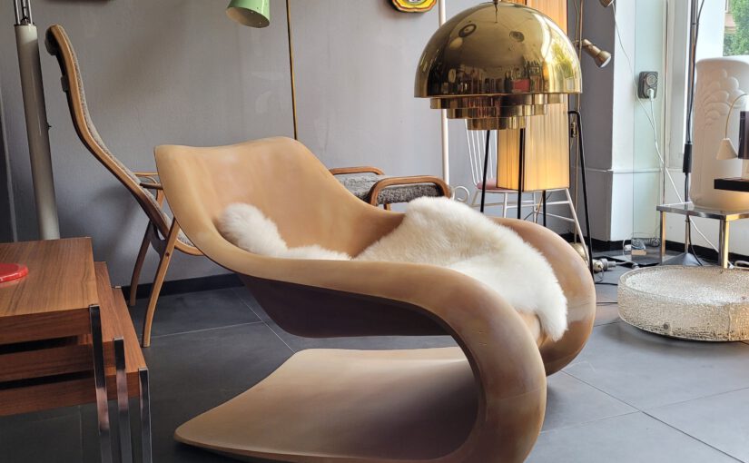 vintage midcentury nürnberg / ‚targa‘ lounge-chair klaus uredat