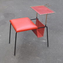 1950s telephone stool/table