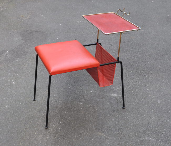 1950s telephone stool/table