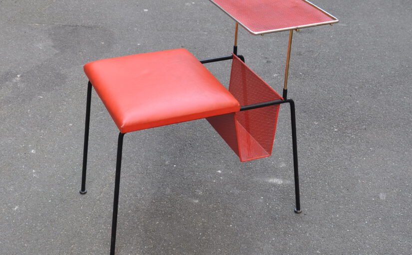 1950s telephone stool/table