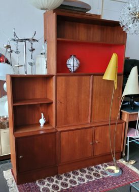 modulare 60s teak schrankwand